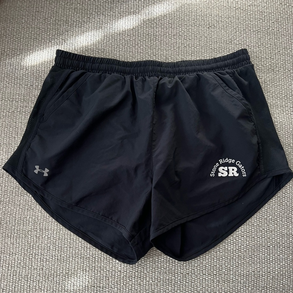 Under Armour Black Athletic Shorts Lightweight Breathable
